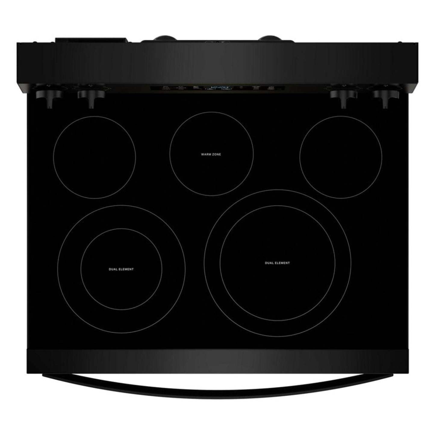 Cuisinière électrique Whirlpool de 5,3 pi3 avec cuisson à air – noire - YWFES5730SB