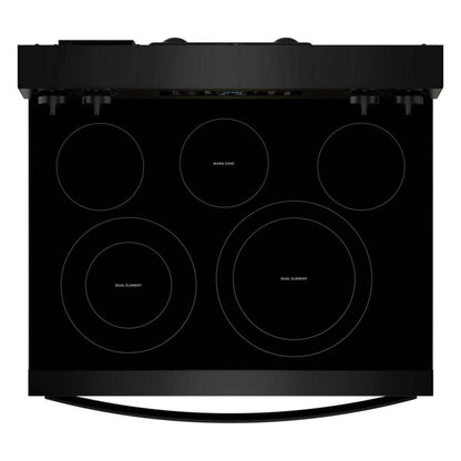 Cuisinière électrique Whirlpool de 5,3 pi3 avec cuisson à air – noire - YWFES5730SB