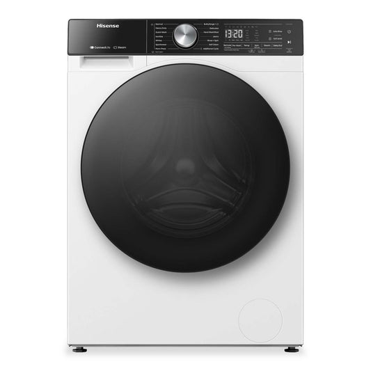 Laveuse Hisense à chargement frontal de 3,1 pi3 et de 24 po avec lavage à la vapeur - blanche - WF5S2845BW | Hisense 24 3.1 Cu. Ft. Front Load Washer with Steam Wash - White - WF5S2845BW