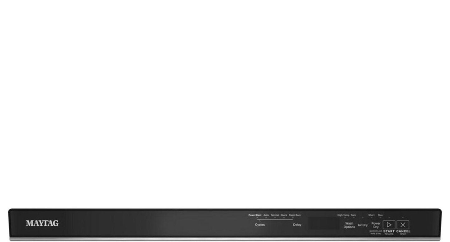 Lave-vaisselle encastré Maytag de 24 po et de 47 dBA - acier inoxydable résistant aux traces de doigts - MDTS7024SZ