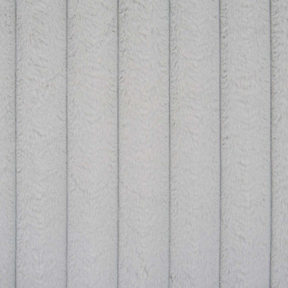 Lit plateforme rembourré Aria en tissu gris capitonné - format très grand lit