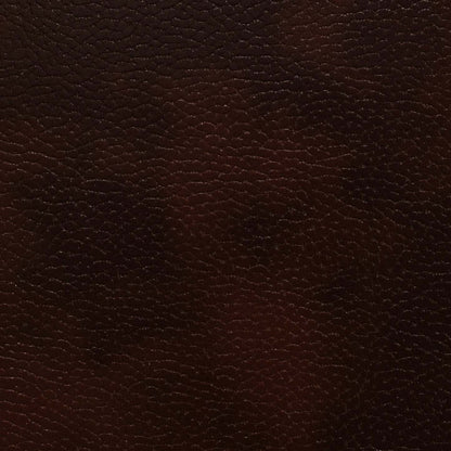 Fauteuil Addison de 42 po fabriqué au Canada en tissu d’apparence cuir avec coussin de siège amovible et capitonnage - brun