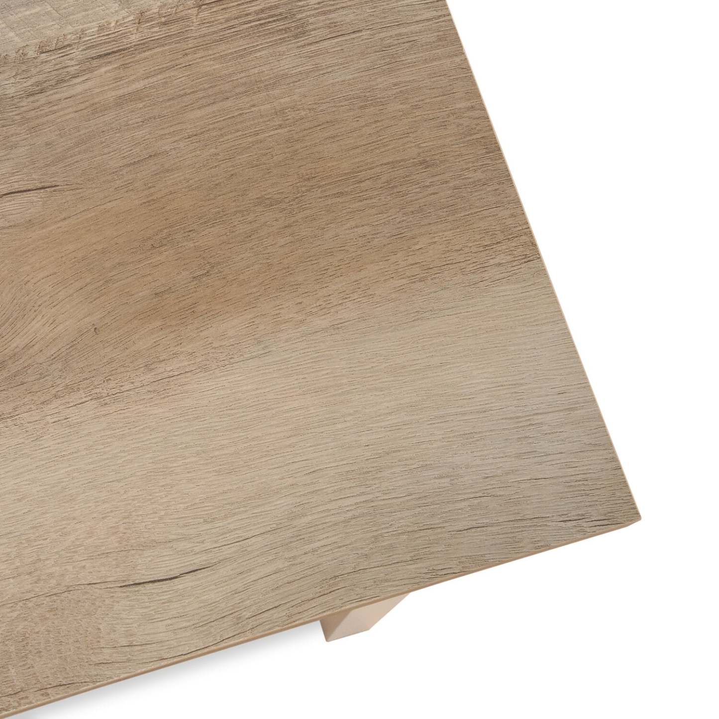 Joana 65.12 Bureau en forme de L - blanc doux | L-Shaped Office Desk Joana de 65,12 po - Soft White