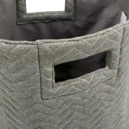 Panier en tissu zigzag | Panier en tissu à motif zigzag | 7616XACC