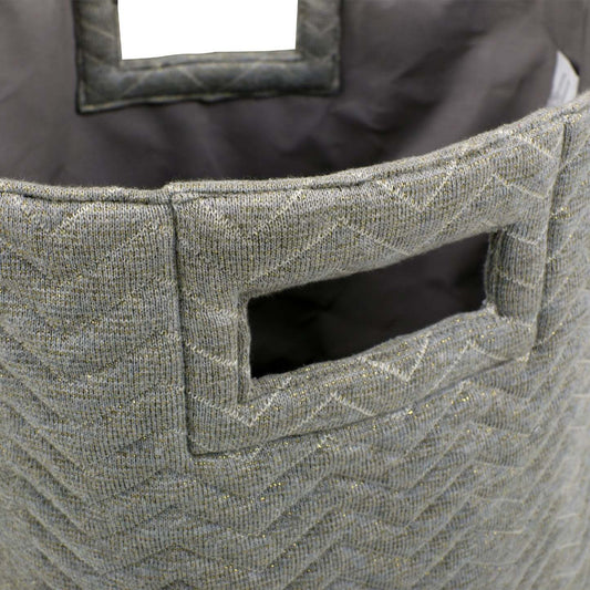 Panier en tissu zigzag | Panier en tissu à motif zigzag | 7616XACC