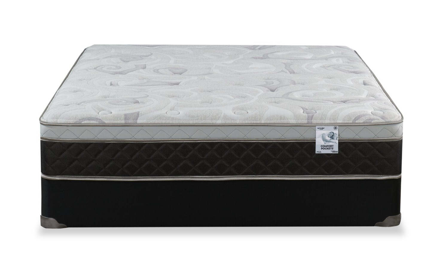 Springwall Pisa II Ensemble de matelas à euro-plateau pour grand lit | Ensemble matelas à Euro-plateau Pisa II de Springwall pour grand lit
