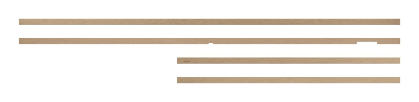 Cadre décoratif personnalisable pour téléviseur The Frame Pro de 75 po de Samsung - teck moderne
