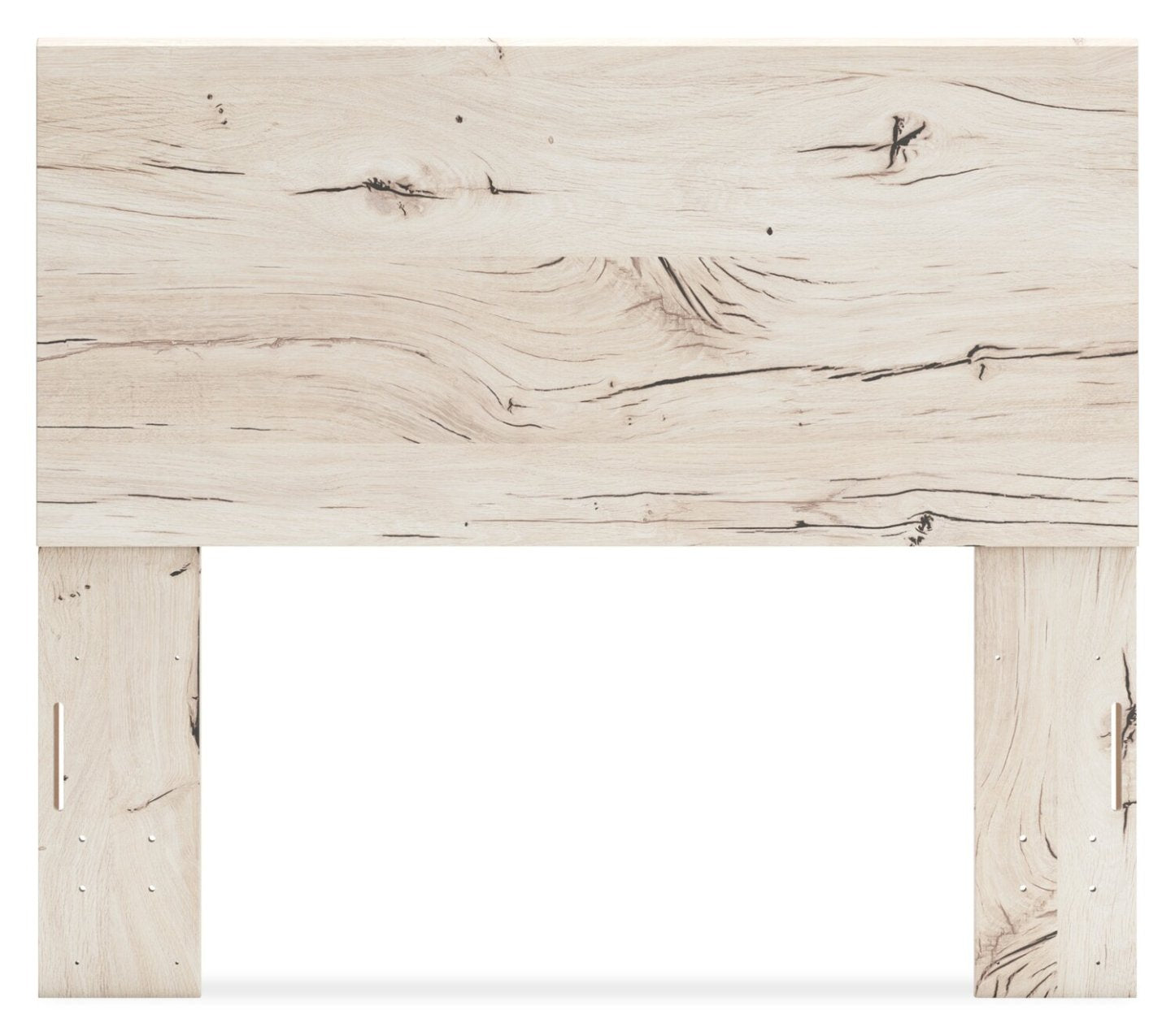 Tête de lit à panneau Derekson, blanc rustique - pleine grandeur | Tête de lit à panneaux Derekson, blanc rustique - format lit double