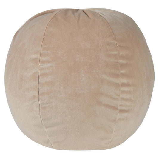 Pouf Accent Pillow - Beige  | Coussin décoratif pouf - beige | FL1366DP