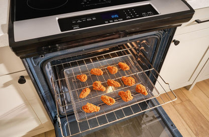 Whirlpool 6,4 pi3 Cuisinière à induction avec friture à air sans préchauffage - acier inoxydable - WSIS5030RZ | Cuisinière à induction Whirlpool de 6,4 pi3 avec friture à air sans préchauffage - acier inoxydable - WSIS5030RZ | SMSI503Z