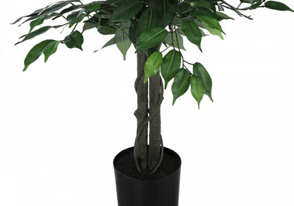 58 Ficus artificiels en 6 pots | Ficus artificiel de 58 po en pot de 6 po