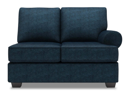 Sofa Lab Roll RAF Loveseat - Indigo de luxe | Causeuse de droite Roll de la collection Sofa Lab - Indigo de luxe | RO223193