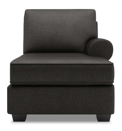 Canapé Lab Roll RAF Chaise - Luna Kohl | Fauteuil long gauche Roll de la collection Sofa Lab - Luna Kohl | RO282691