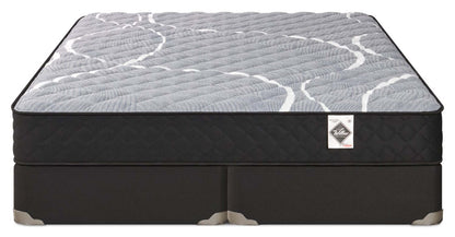 Ensemble Matelas ferme à plateau régulier dans une boîte White Birch de Springwall pour très grand lit