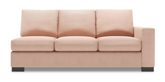 Sofa Lab Track RAF Sofa Bed - Pax Rose | Canapé-lit à droite Track de la collection Sofa Lab - Pax Rose | TR623249