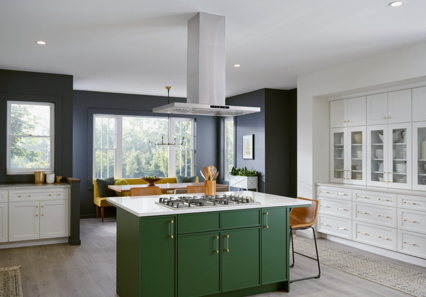 Hotte de cuisinière îlot Broan Elite EIT1 série 36 - EIT1366SS | Hotte îlot de cuisinière Broan Elite de série EIT1 de 36 po – EIT1366SS | EIT1366S