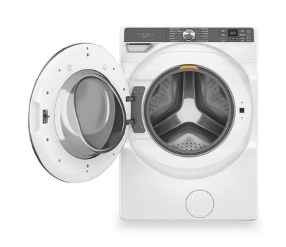 Laveuse Whirlpool à chargement frontal de 5,8 pi³ avec système de ventilation FreshFlowMC et lavage intelligent par IA - WFW6720RW | WFW6720W