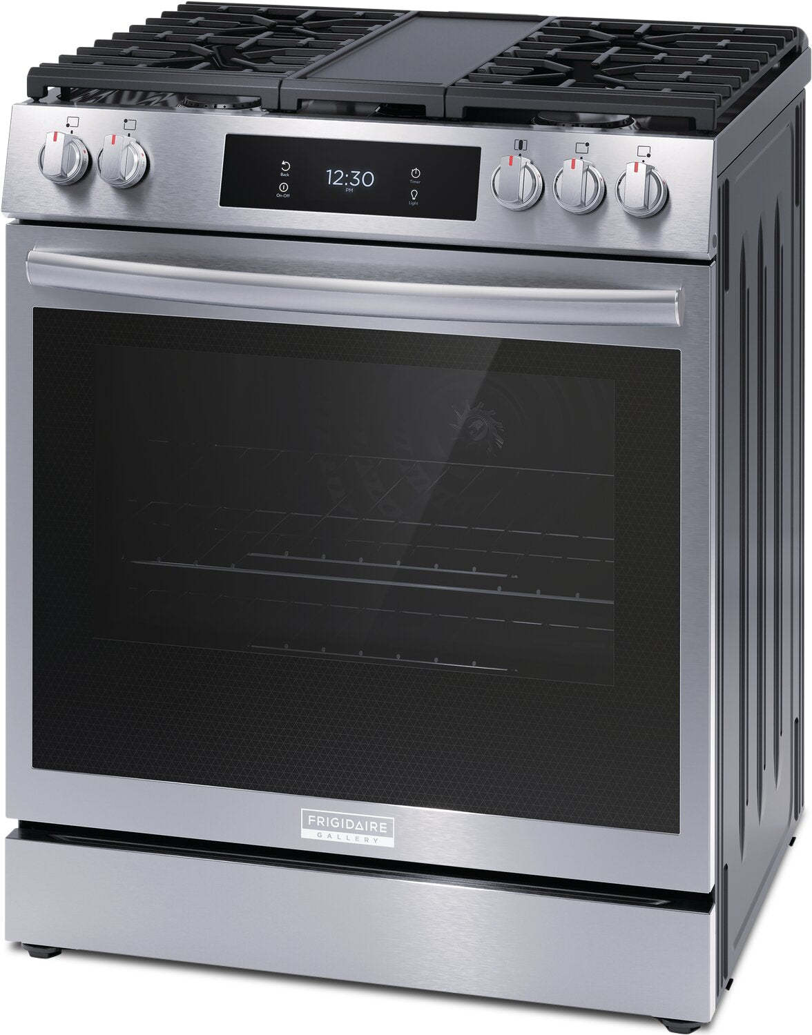 Cuisinière à gaz Frigidaire Gallery de 6 pi³ avec convection totale et friture à air - acier inoxydable résistant aux taches…