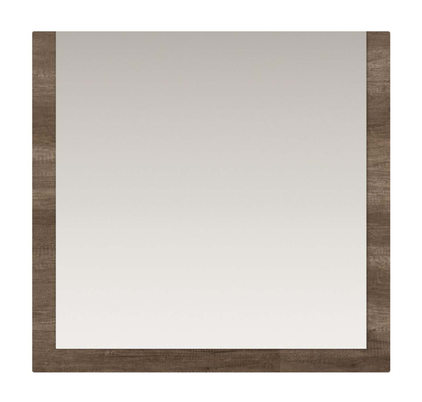 Miroir de commode de chambre Gino – Fabriqué en Italie, moderne – Marron | Miroir de commode de chambre à coucher Gino - fabriqué en Italie, moderne - brun