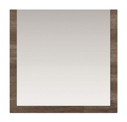 Miroir de commode de chambre Gino – Fabriqué en Italie, moderne – Marron | Miroir de commode de chambre à coucher Gino - fabriqué en Italie, moderne - brun