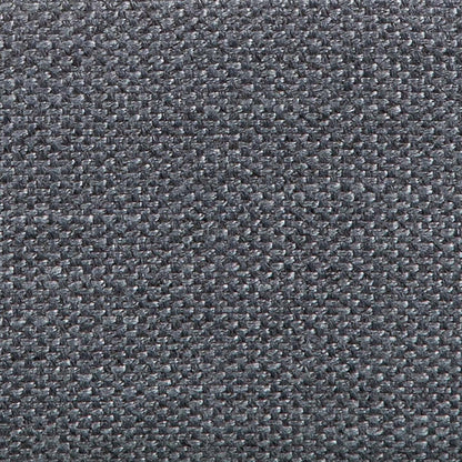 Chaise d'appoint en tissu d'apparence lin avec base en bois Adel 28,5 - Gris foncé | Fauteuil d'appoint Adel de 28,5 po en tissu d'apparence lin avec base en bois - gris foncé