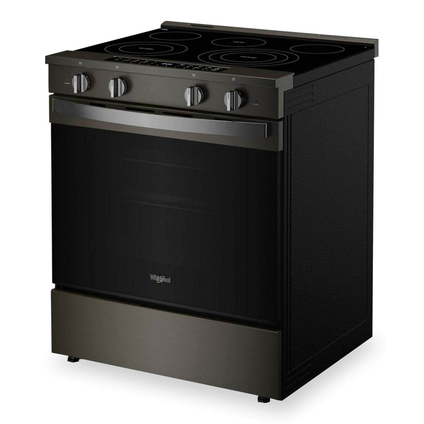 Cuisinière électrique Whirlpool de 5,3 pi3 avec friture à air et revêtement WipeCleanMC - acier inoxydable noir - YWSES7530RV | Whirlpool 5.3 Cu. Ft. Electric Range with Air Fry and WipeClean™ Coating - Black Stainless Steel - YWSES7530RV | YWSES75V