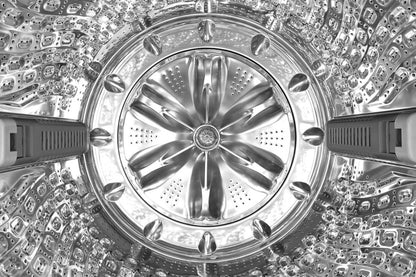 Laveuse haute efficacité Samsung à chargement par le haut de 6,2 pi³ - acier inoxydable noir - WA54CG7550AVA4 | Samsung 6,2 Cu. Fort. Laveuse haute efficacité à chargement par le haut - Acier inoxydable noir - WA54C…