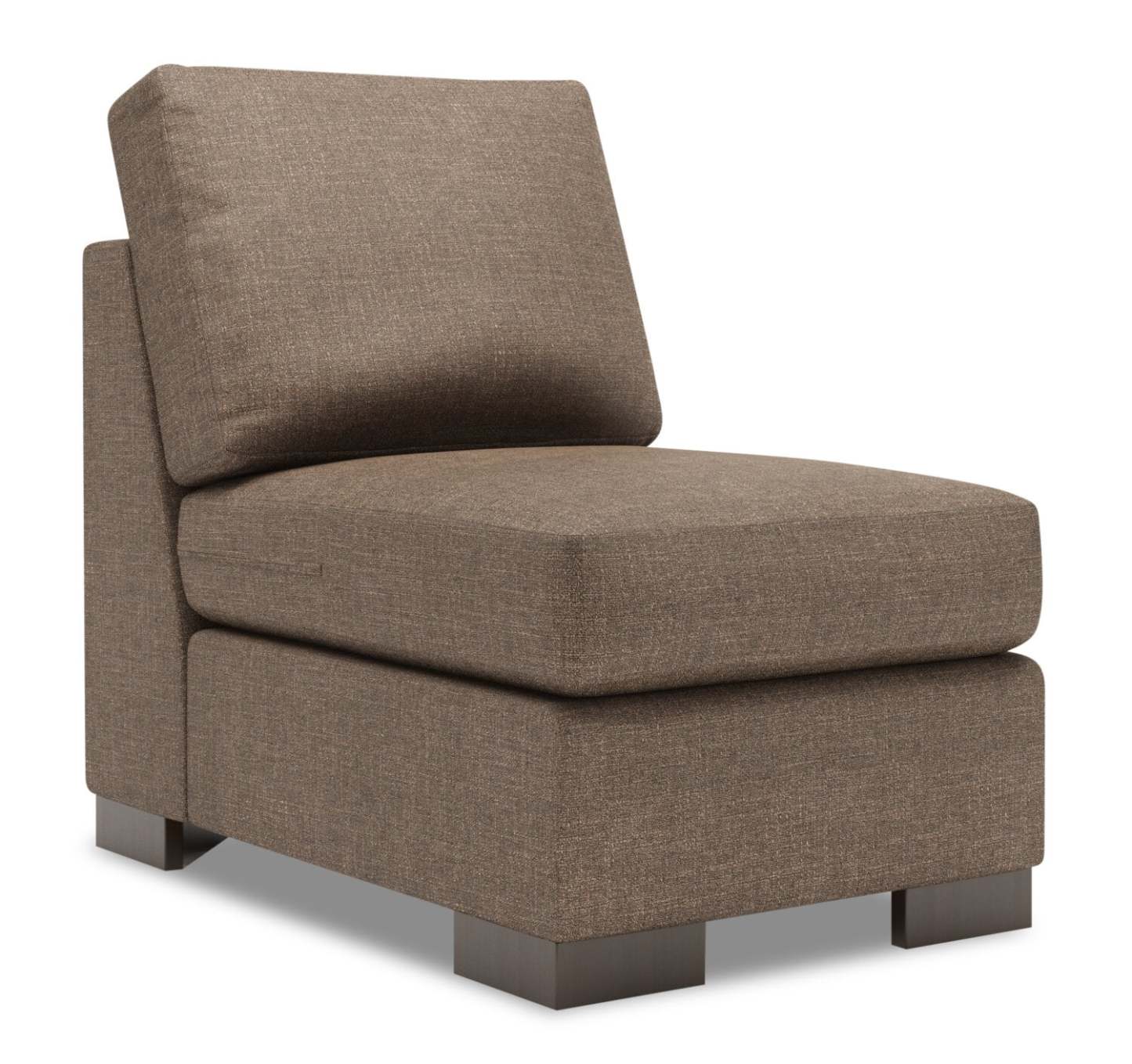 Fauteuil sans accoudoirs Sofa Lab Track - Luna Praline | Fauteuil sans accoudoirs Track de la collection Sofa Lab - Luna Praline | TR452591