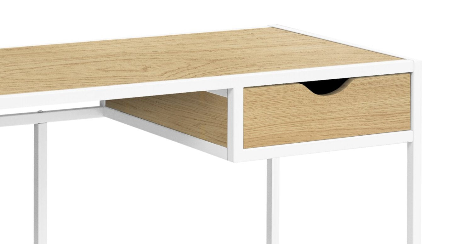 Bureau Everly de 42,25 po avec tiroir - naturel