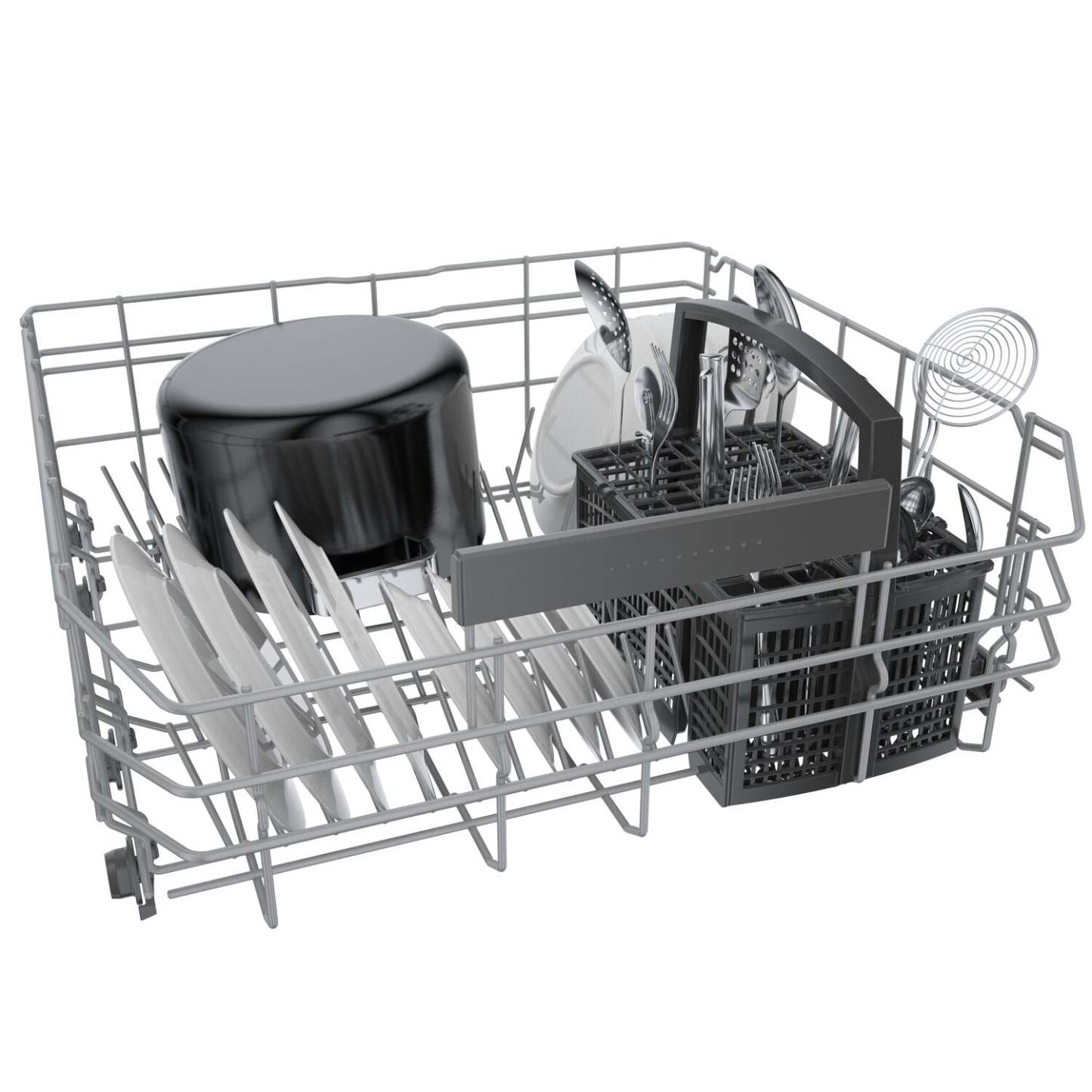 Lave-vaisselle Bosch de série 300 de 24 po avec 3e panier - SHE53B75UC  | Bosch 300 Series 24 Dishwasher with Third Rack - SHE53B75UC | SHE53B7U