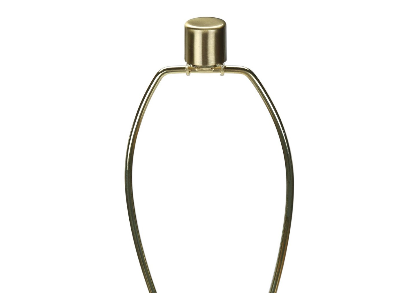 Lampadaire Tripode en Métal Doré 63|Lampe à pied de type trépied de 63 po en métal doré