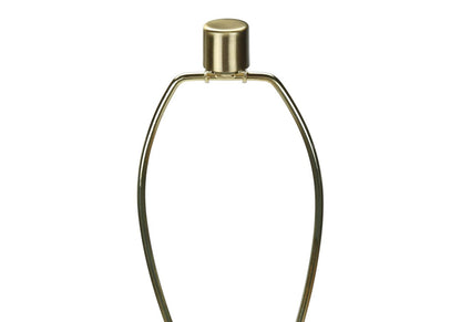 Lampadaire Tripode en Métal Doré 63|Lampe à pied de type trépied de 63 po en métal doré