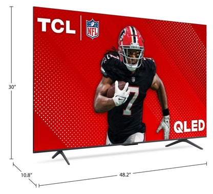 Téléviseur intelligent Google TCL 55 Q65 QLED 4K UHD (55Q651G-CA) | Téléviseur intelligent QLED TCL Q65 UHD 4K de 55 po avec Google TVMC (55Q651G-CA)