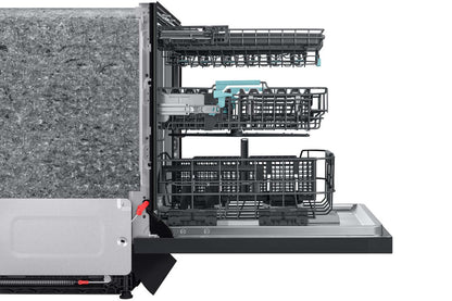 Samsung 24 38 dBA Lave-vaisselle à commandes sur le dessus avec nettoyage par IA et 3e panier - Noir - DW90F89T0UMTAA | Lave-vaisselle Samsung de 24 po et de 38 dBA avec commandes sur le dessus, nettoyage avec IA et 3e panier - DW90F89T0UMTAA | DW90F89B