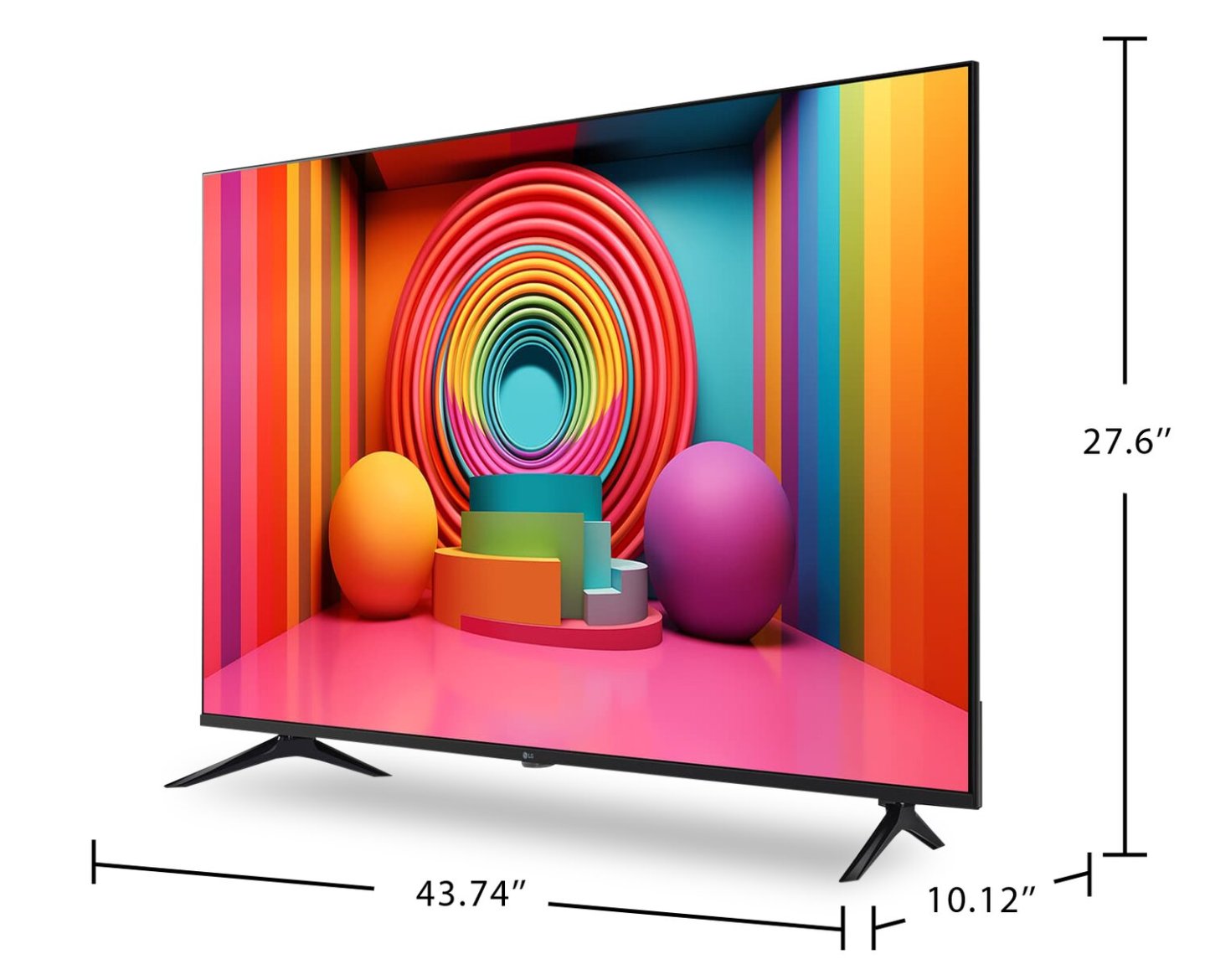 Téléviseur intelligent LG 50 4K UHD HDR10+ HGiG 60 Hz webOS (50UT7570PUB) | Téléviseur intelligent LG UHD 4K de 50 po à 60 Hz avec HDR10+, HGiG et webOS (50UT7570PUB)