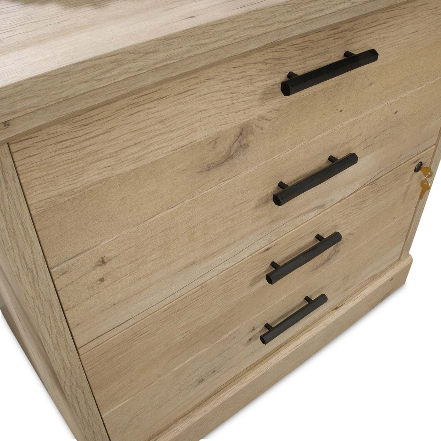 Akira 31.26 2-Drawer Filing Cabinet - Prime Oak|Classeur Akira de 31,26 po à 2 tiroirs - chêne clair