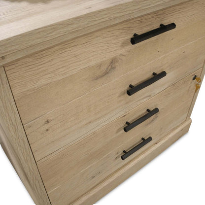 Akira 31.26 2-Drawer Filing Cabinet - Prime Oak|Classeur Akira de 31,26 po à 2 tiroirs - chêne clair