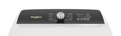 Whirlpool 5,4 - 5,5 pi³ Laveuse à chargement par le haut et 7 pi³ Sécheuse électrique avec vapeur | Laveuse à chargement par le haut 5,4 pi³/5,5 pi³ et sécheuse électrique 7 pi³ Whirpool avec vapeur | WHTL505W