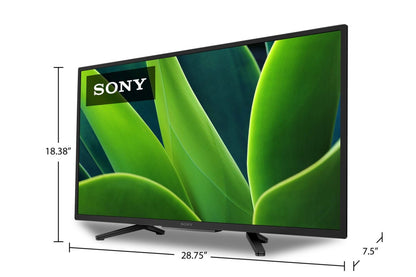 Téléviseur Sony 32 W830K 720p HD LED HDR avec Google TV | Téléviseur DEL Sony W830K HD 720p de 32 po avec technologie HDR et Google TVMC