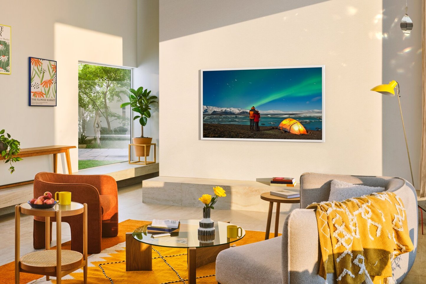 SAMSUNG 50 LS03F The Frame avec Vision AI QLED 4K UHD Smart TV (QN50LS03FAFXZC) - Modèle 2025 | Téléviseur intelligent QLED The Frame SAMSUNG LS03F UHD 4K de 50 po avec Vision AI (QN50LS03FAFXZC) - modèle 2025