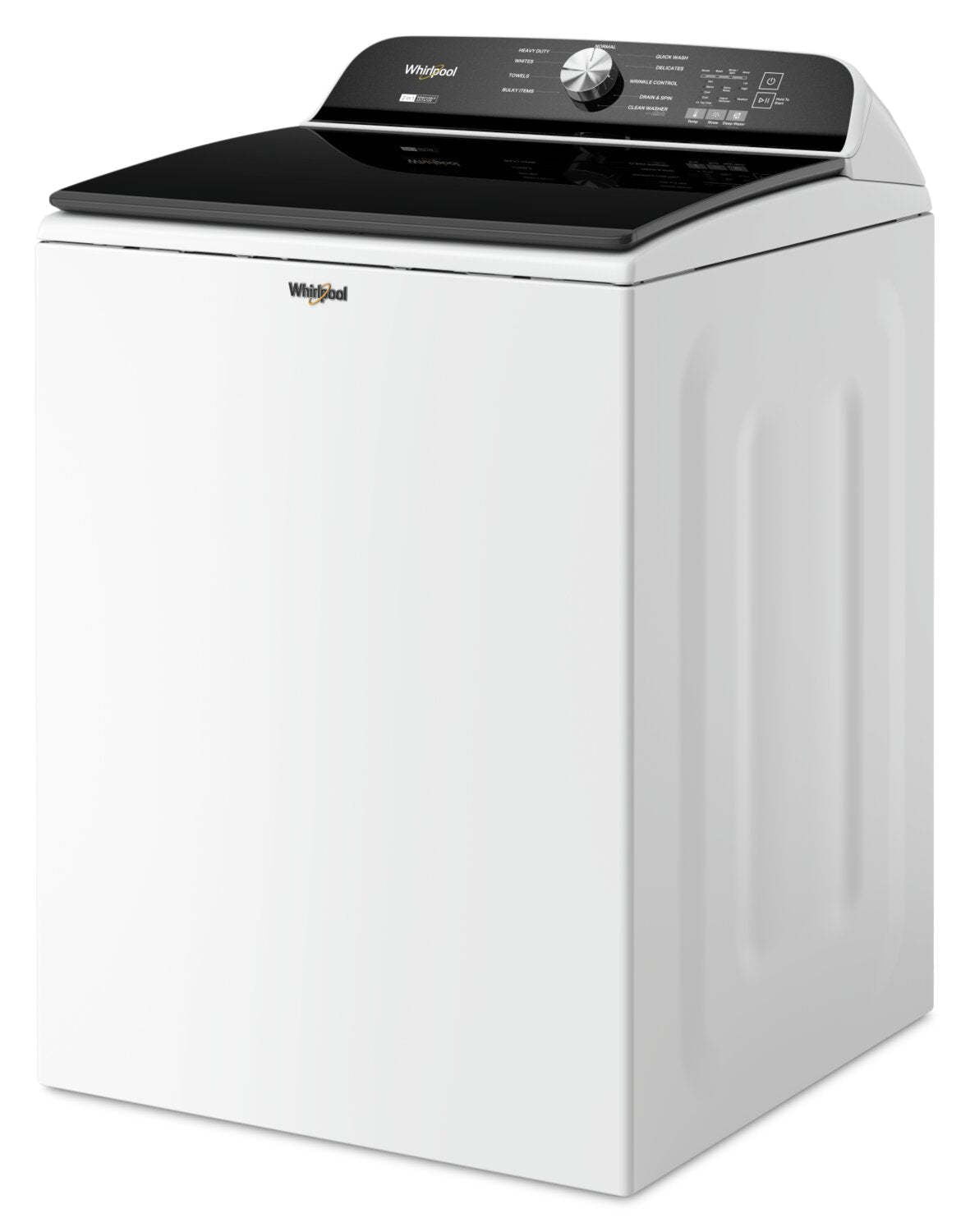 Laveuse Whirlpool à chargement par le haut de 6,1 pi³ - blanche - WTW6157PW | Whirlpool 6.1 Cu. Ft. Top-Load Washer - White - WTW6157PW