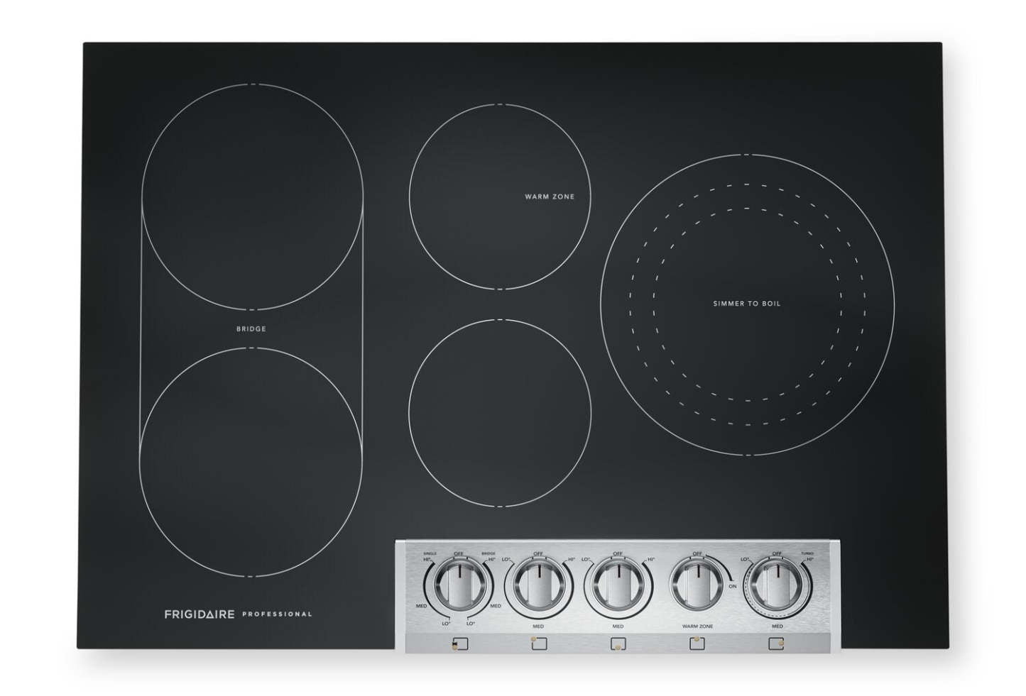 Frigidaire Professional 30 5-Element Electric Cooktop - Stainless Steel - PCCE3080AF | Surface de cuisson électrique Frigidaire Professional de 30 po à 5 éléments - acier inoxydable - PCCE3080AF | PCCE30AF