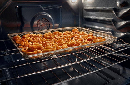 Cuisinière à gaz Whirlpool de 5 pi³ avec friture à air et autonettoyage - acier inoxydable noir - WFGS5030RV | WFGS50RV