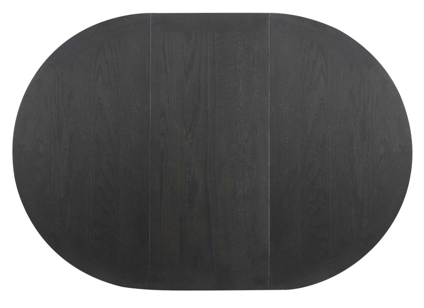 Table de salle à manger Dena avec extension 42-60 W, ronde - Gris | Table de salle à manger ronde Dena de 42 po à 60 po (L) avec rallonge - grise