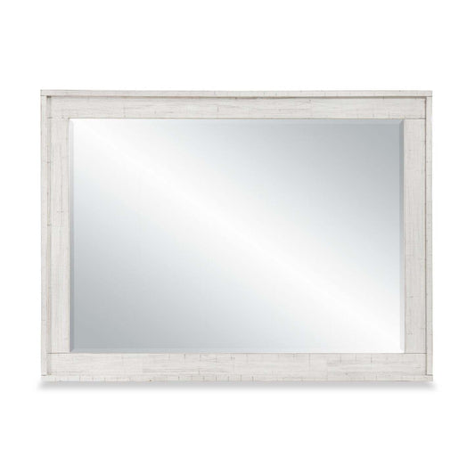 Miroir de commode de chambre à coucher Haven - Blanc | Miroir de commode de chambre à coucher Haven - blanc