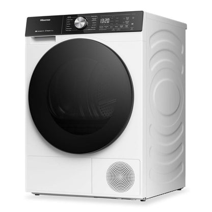 Sécheuse Hisense de 24 po et 4,5 pi3 avec technologie de pompe à chaleur sans conduit - blanche - DH5S452BW | Hisense 24 4.5 Cu. Ft. Dryer with Ventless Heat Pump Technology - White - DH5S452BW