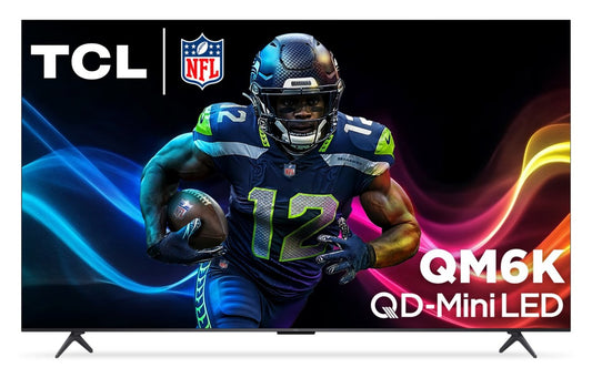 TCL 65 QM6K QD-Mini LED QLED 4K UHD Smart Google TV (65QM6K) | Téléviseur intelligent QLED TCL QM6K UHD 4K de 65 po avec Google TVMC et mini DEL QD (65QM6K)