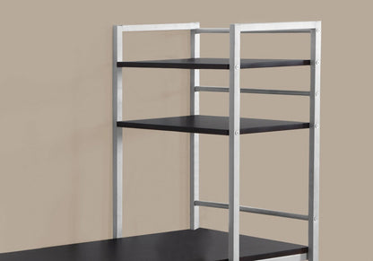 Bureau Kayden de 47,25 po à tablettes ouvertes - espresso