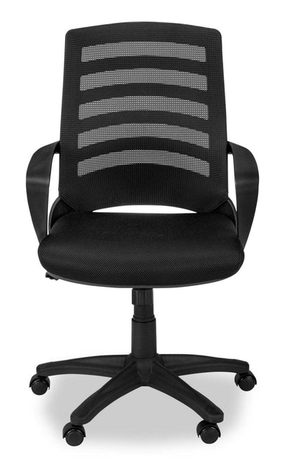 Felton 24 Office Chair - Black Mesh|Chaise de bureau Felton de 24 po - mailles noires