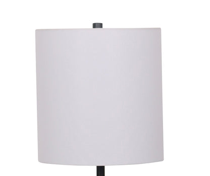 Rocco 25” Lampe de table moderne en pierre - travertin naturel